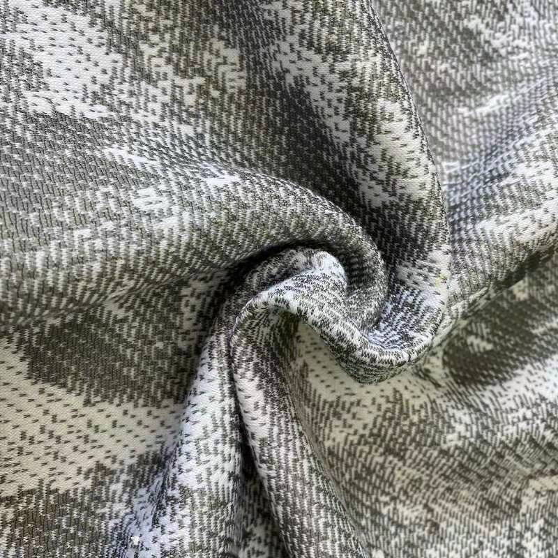 Double Knit Jacquard Fabric