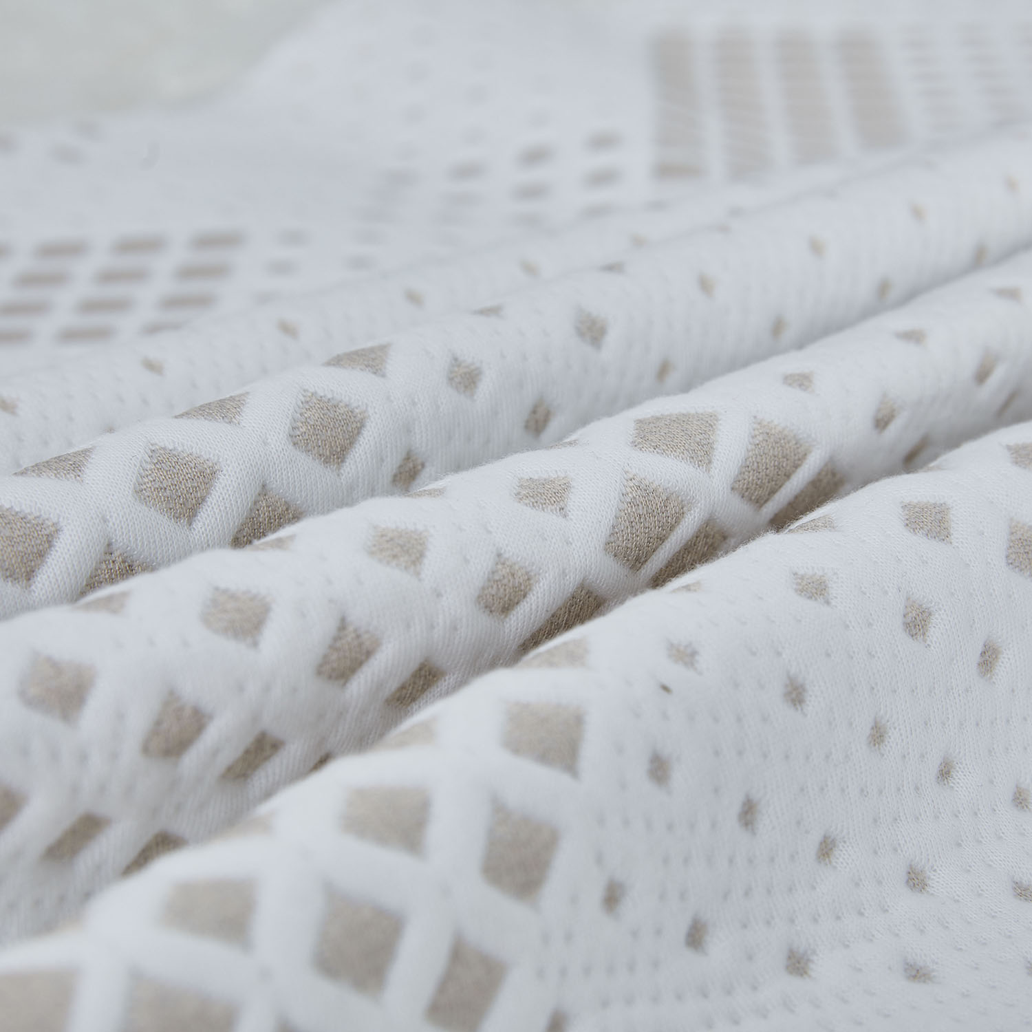 Polyester Jacquard Knit Fabric for Mattress