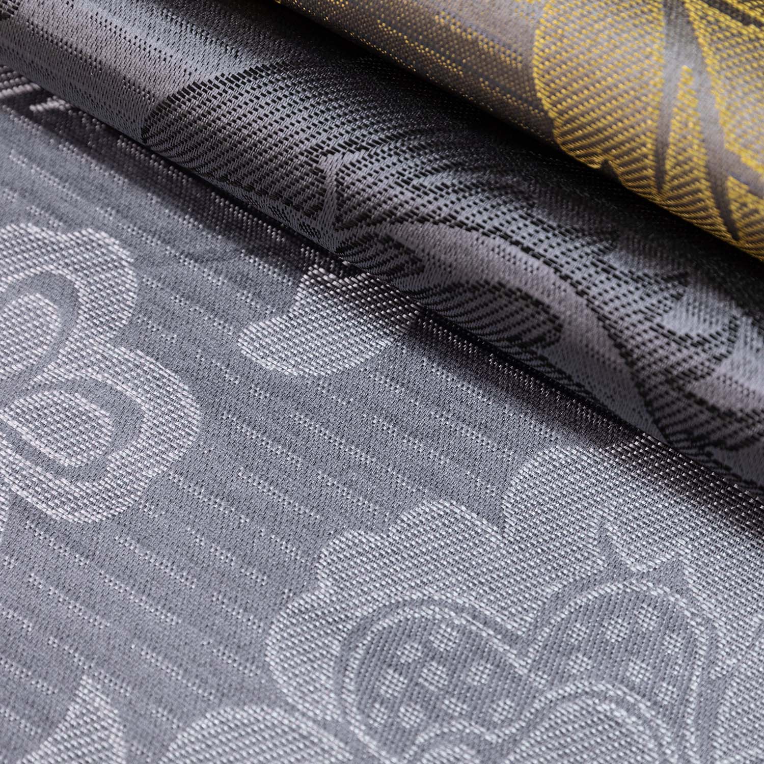 Dark Color Woven Jacquard Mattress Fabric