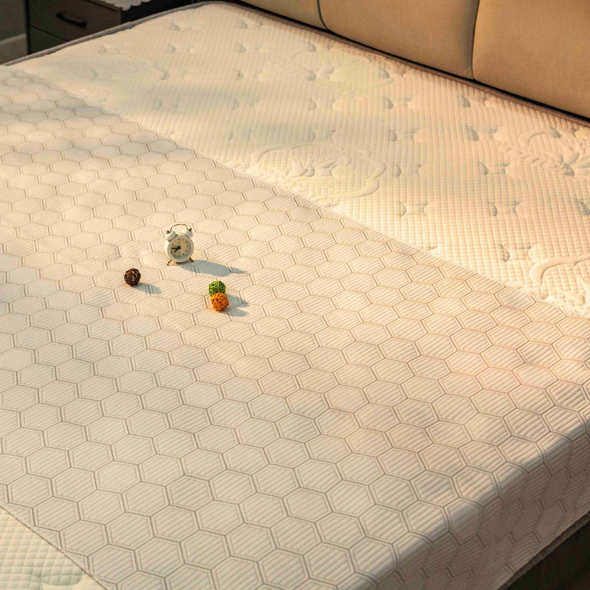 New Design Hexagonal Pattern Ticking Fabric for Mattress