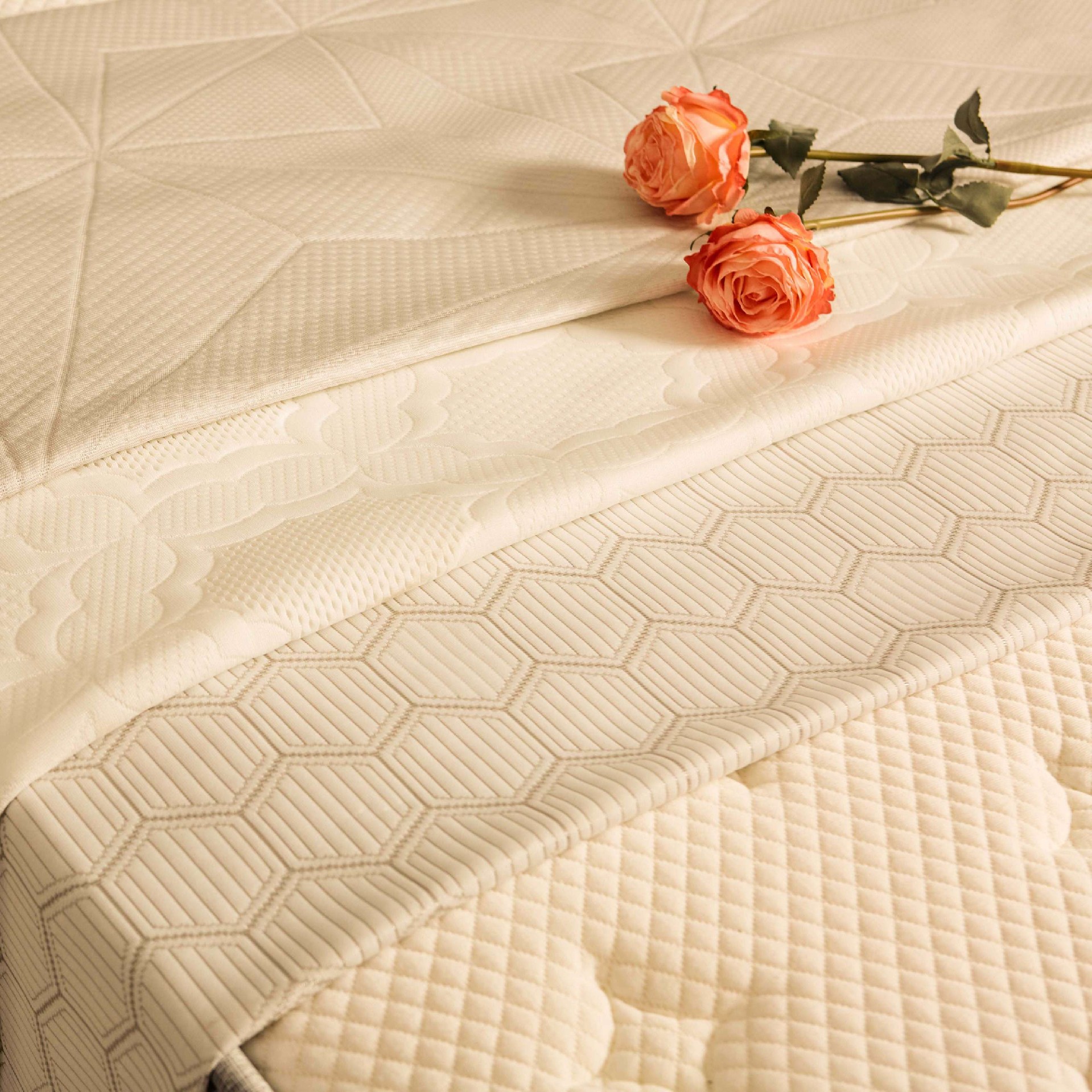 Mesh Knitting Combined Luxury Mattress Fabric