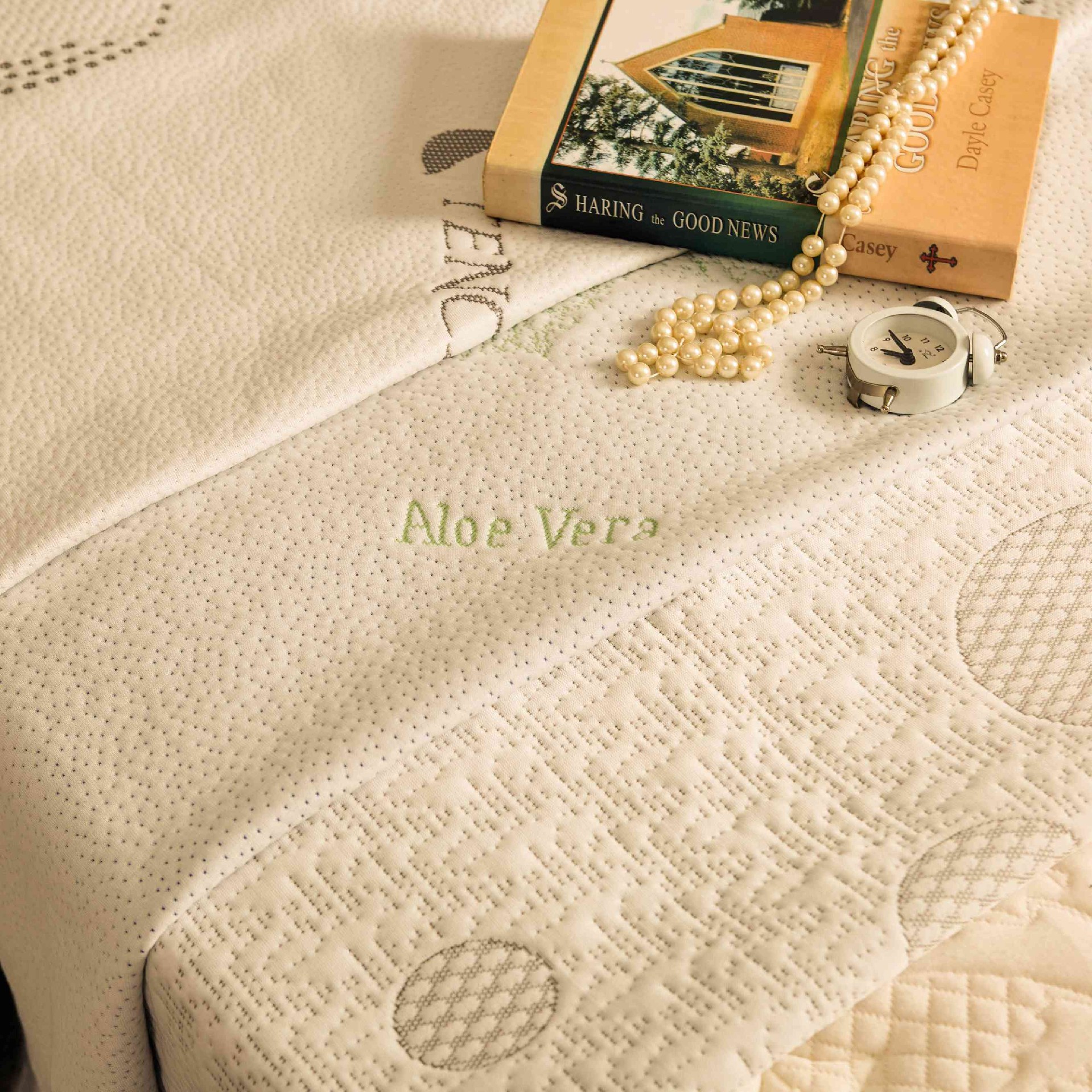 Aloe Vera Luxurious Eco-friendly Mattress Fabric