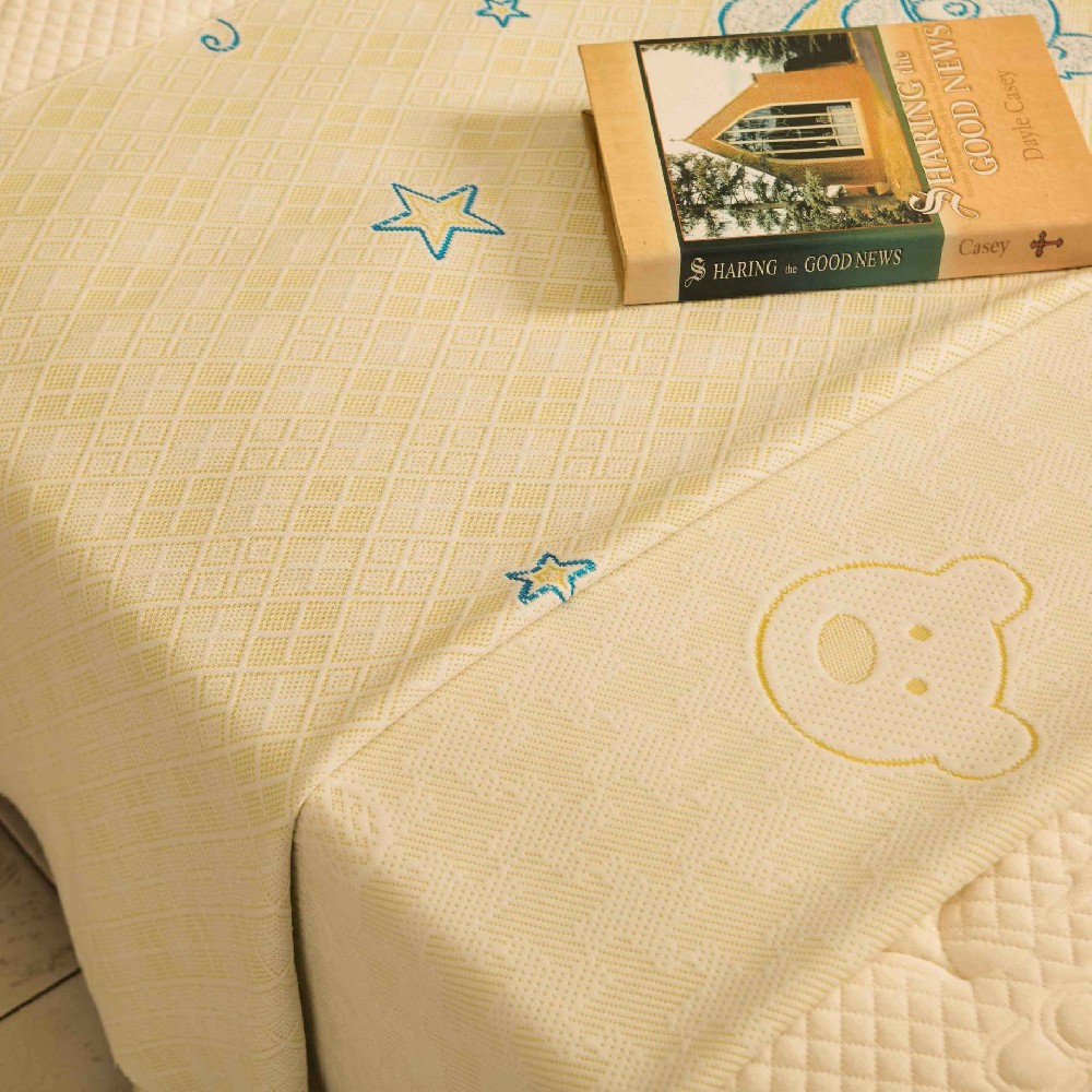 Kids Bear Design Easy Clean Mattress Ticking Fabric