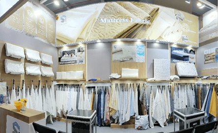 SPENIC Showcases Premium Mattress Fabrics and Covers at Canton Fair