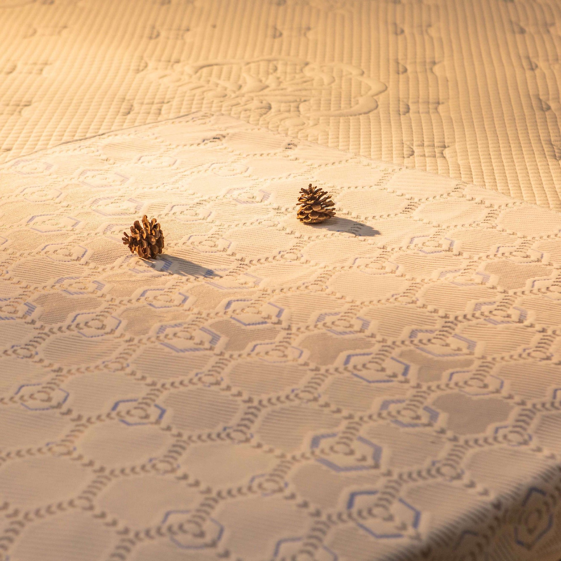 Honeycomb Medium Weight Knitted Mattress Fabric