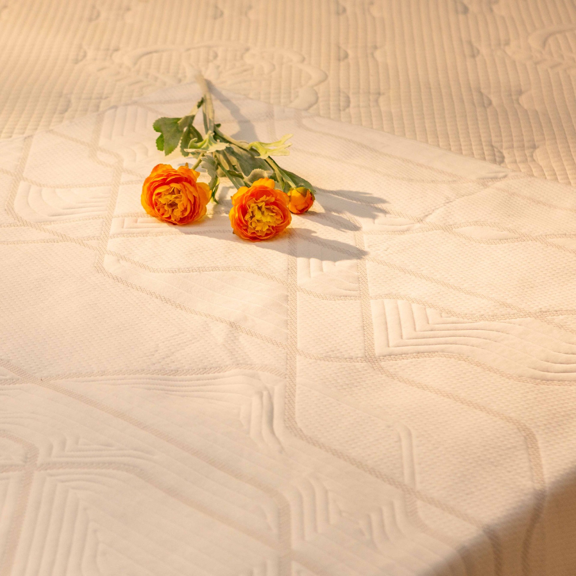 Linear-Jacquard Mattress Ticking Fabric | Bulk Yardage Supply