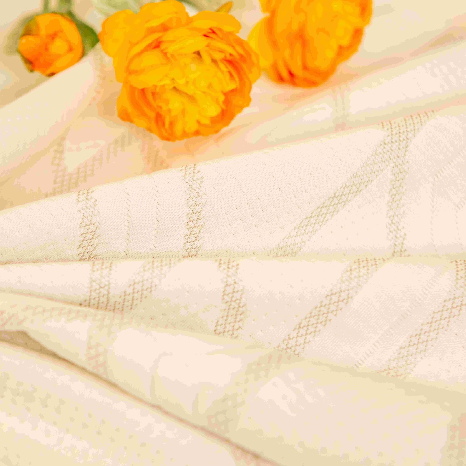 Linear-Jacquard Mattress Ticking Fabric | Bulk Yardage Supply