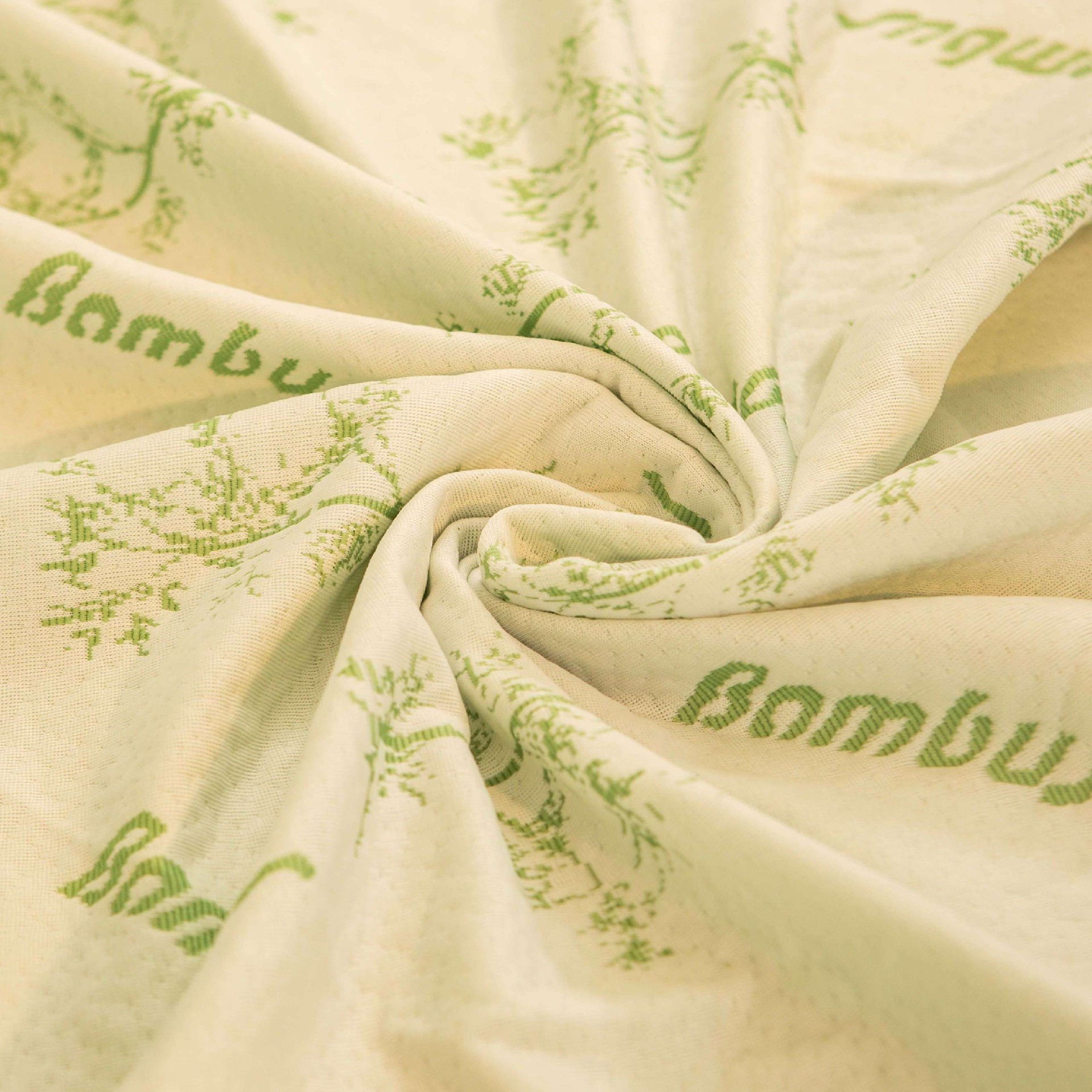 Custom Bamboo  Fiber Mattress Top Fabric