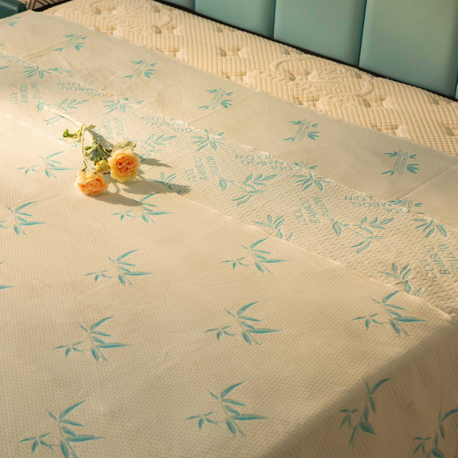 Eco-Friendly Bamboo Fiber Jacquard Mattress Ticking Fabric
