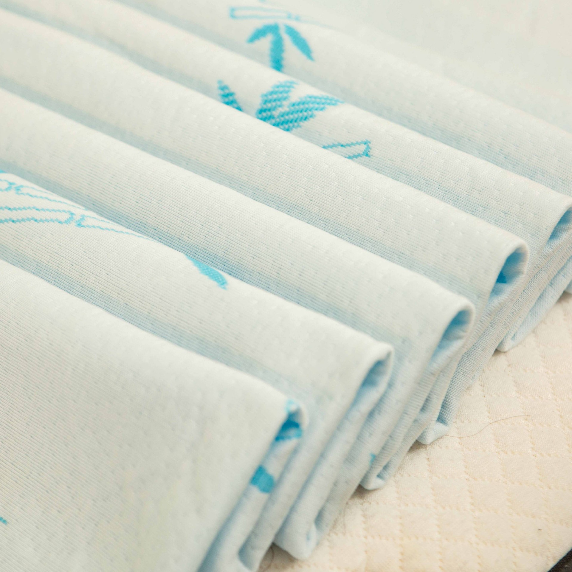 Eco-Friendly Bamboo Fiber Jacquard Mattress Ticking Fabric