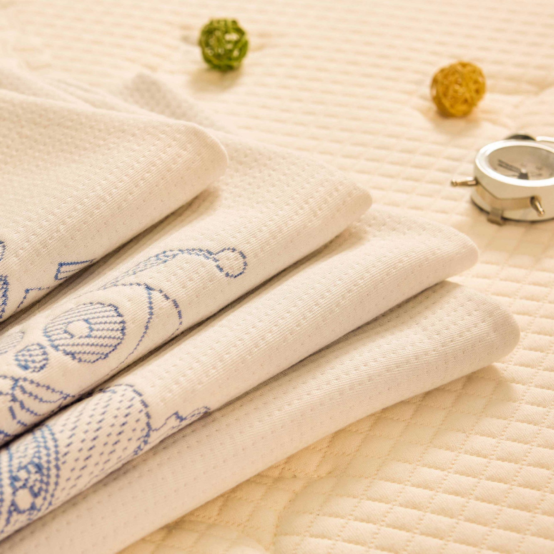 Organic Kids Mattress Fabric for OEM Waterproof-Optional, Soft Touch Knit