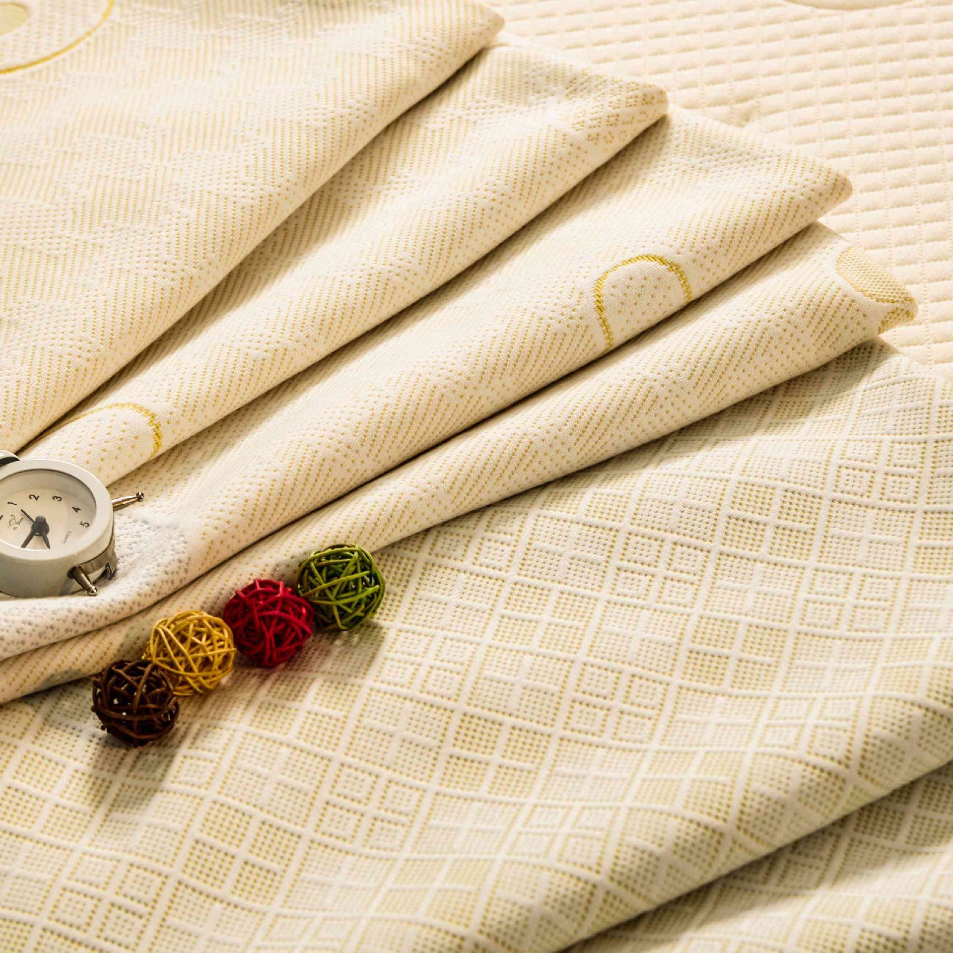 Children’s Mattress Knit Fabric for OEM High-Stretch Jacquard