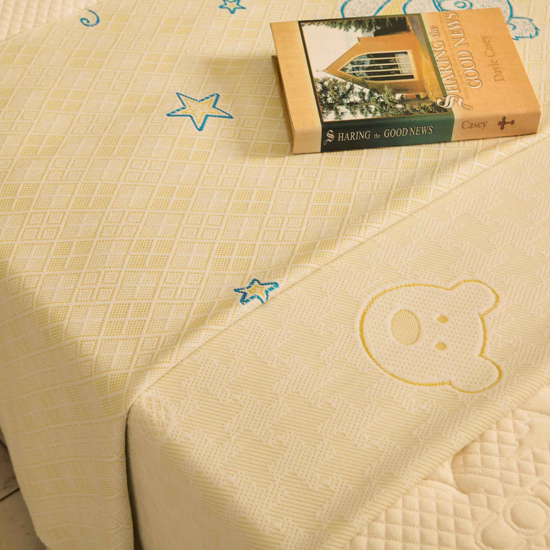 Children’s Mattress Knit Fabric for OEM High-Stretch Jacquard