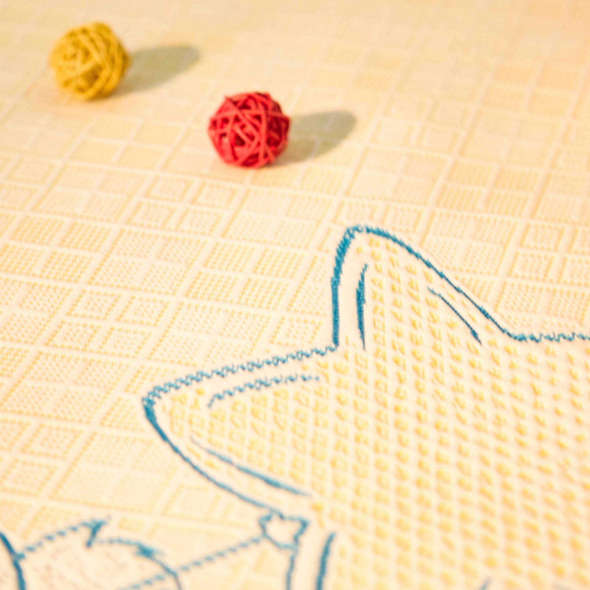 Children’s Mattress Knit Fabric for OEM High-Stretch Jacquard