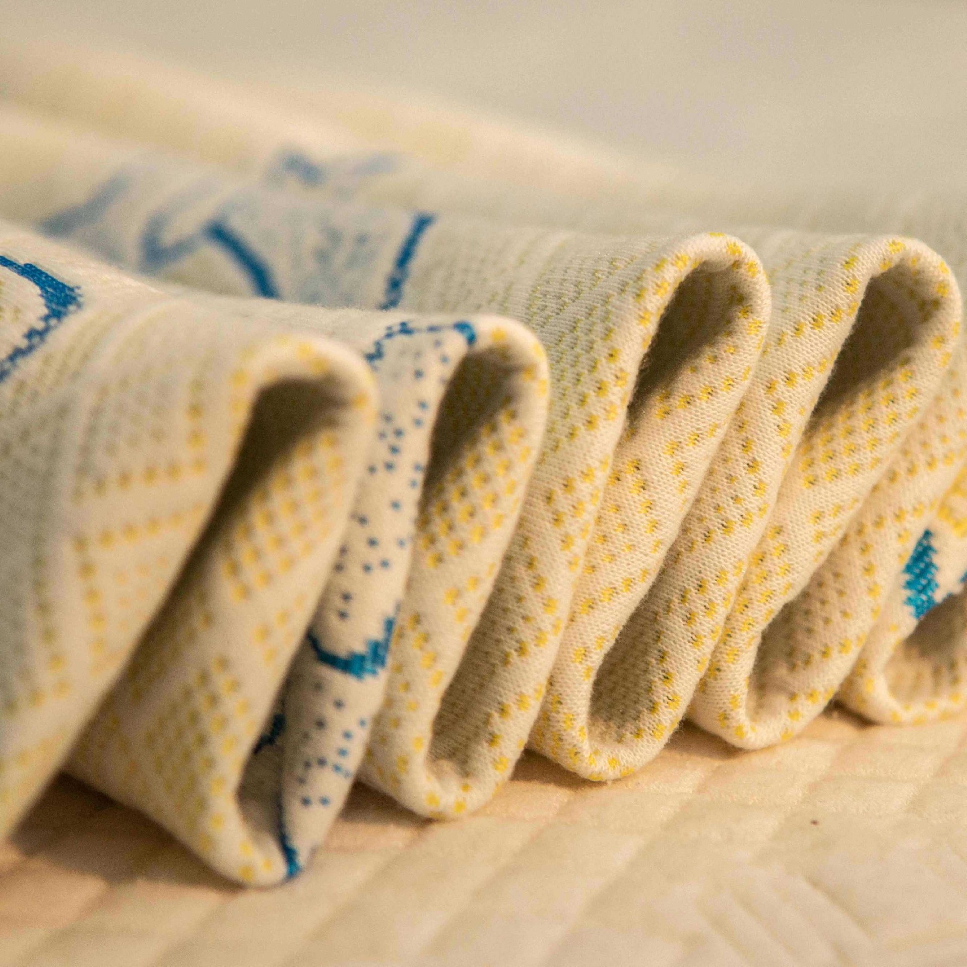 Children’s Mattress Knit Fabric for OEM High-Stretch Jacquard