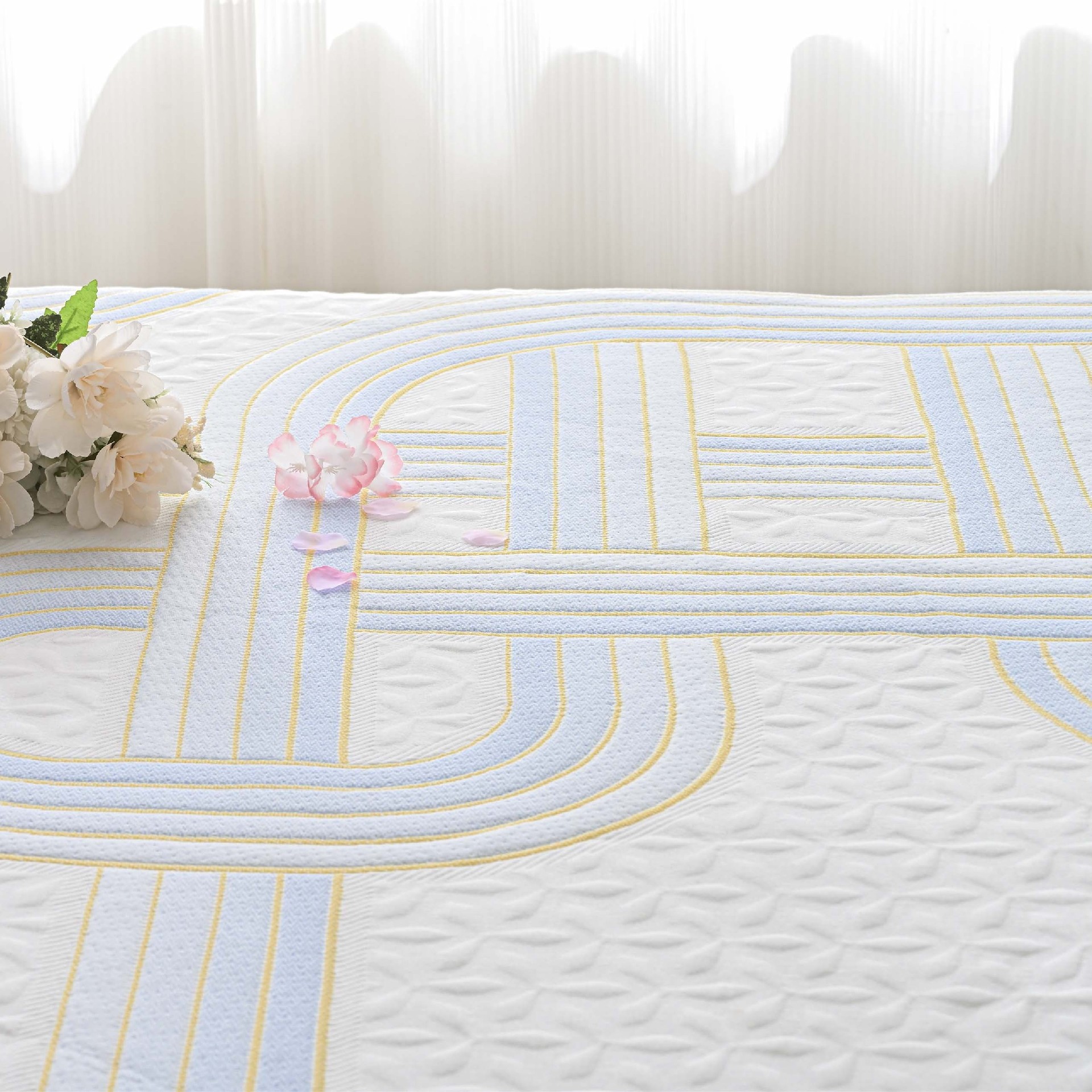 Luxury Heavyweight Double Jacquard Mattress Fabric for Premium Bedding Manufacturers