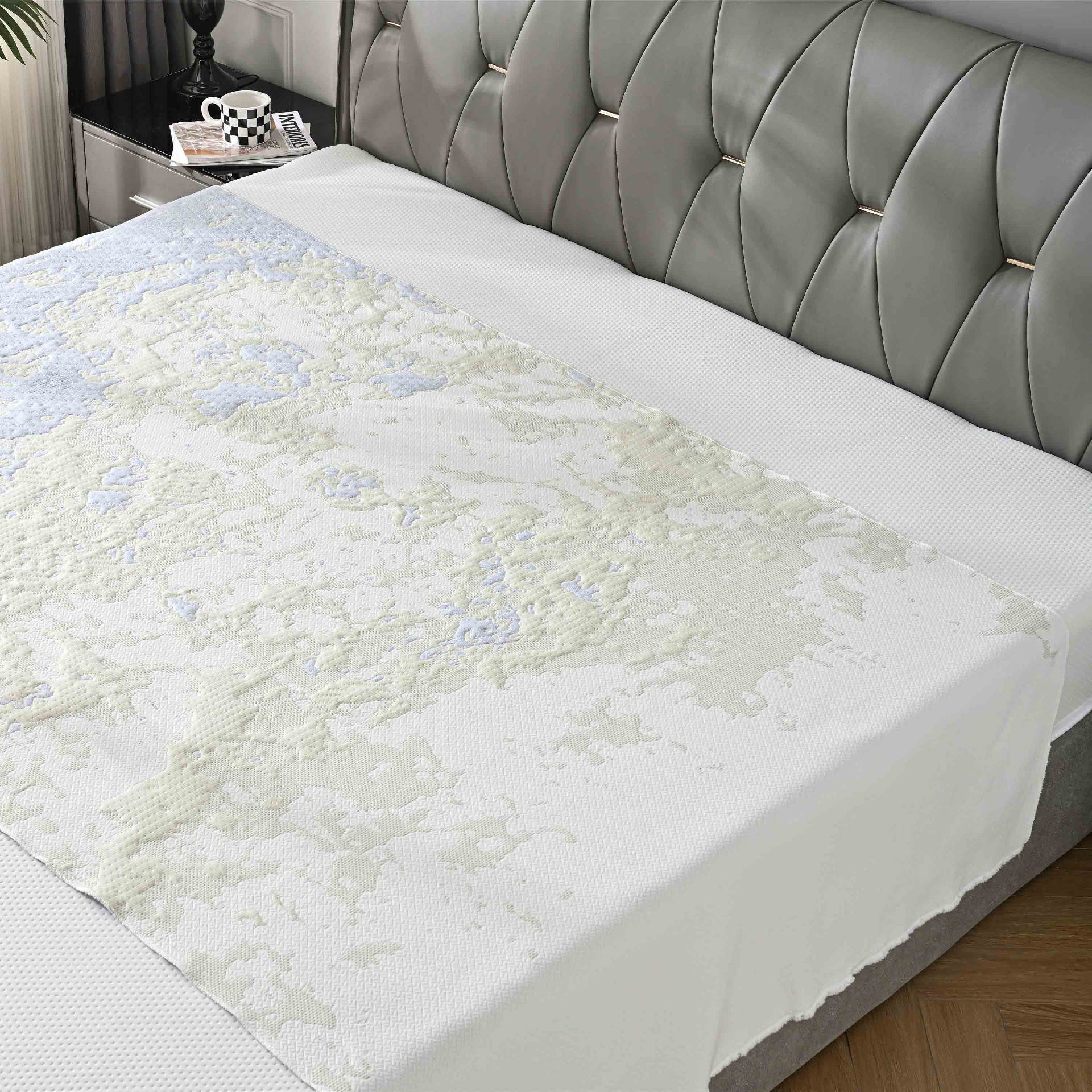 Modern Luxe Double Jacquard Mattress Fabric – Heavyweight & Built to Impress