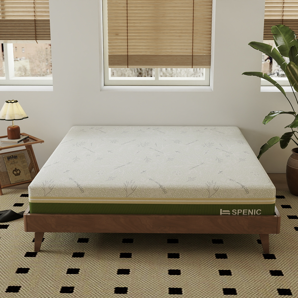 Anti-Mosquito Mattress Fabric – Insect-Repellent Jacquard for Health-Conscious Bedding Brands