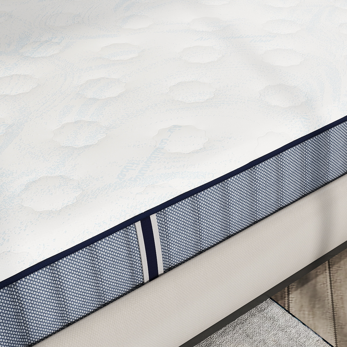 Air Conditioning Knitted Mattress Fabric – Cool-Touch & Breathable Textile for Climate-Control Sleep Systems