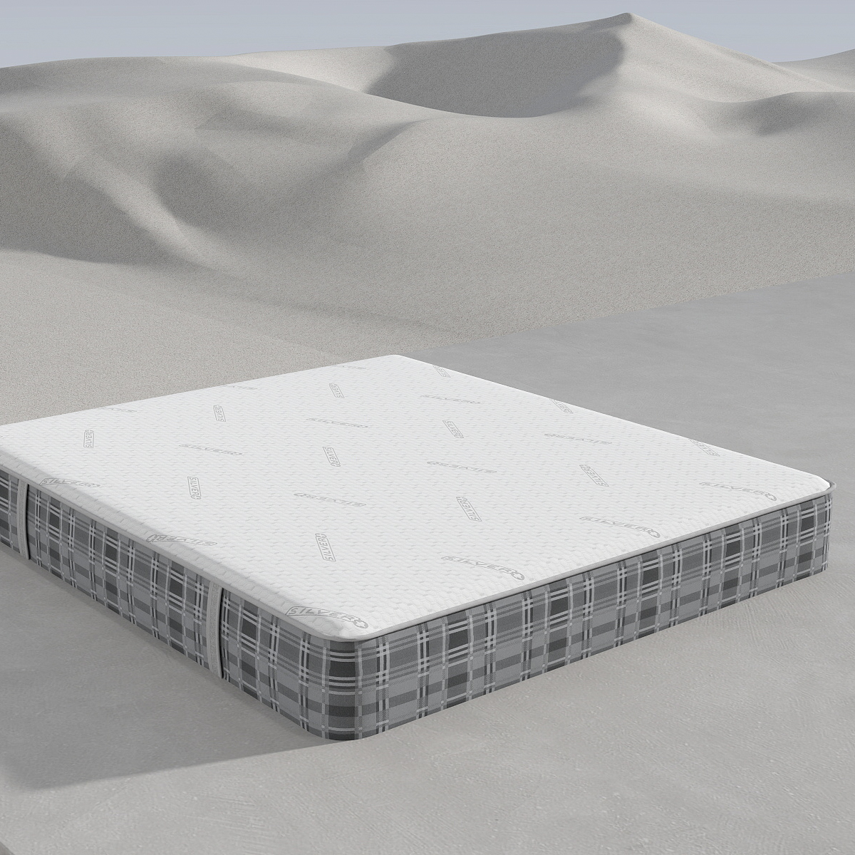 Silver+ Antibacterial Mattress Fabric – Knitted Silver Fiber Textile for Smart & Clean Sleep Solutions