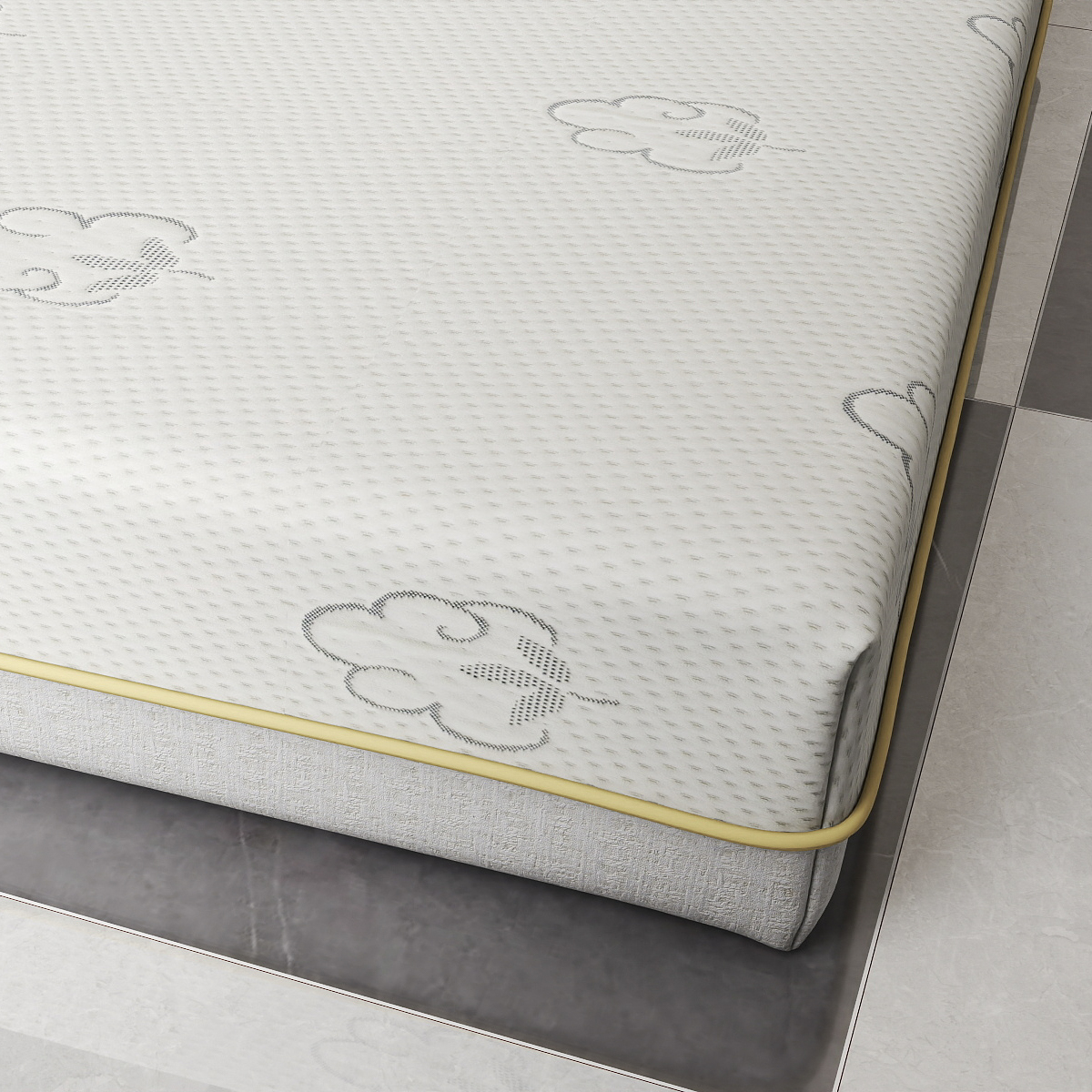 Organic Cotton Mattress Ticking Fabric – Soft & Eco-Friendly Knit Fabric for Natural Sleep Brands