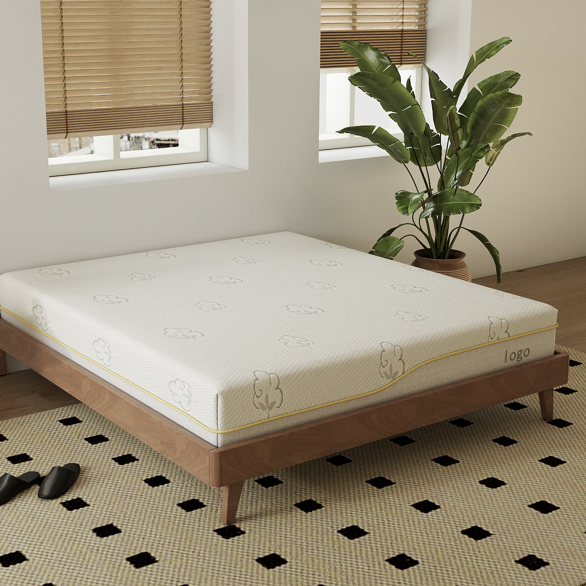 Organic Cotton Mattress Ticking Fabric – Soft & Eco-Friendly Knit Fabric for Natural Sleep Brands