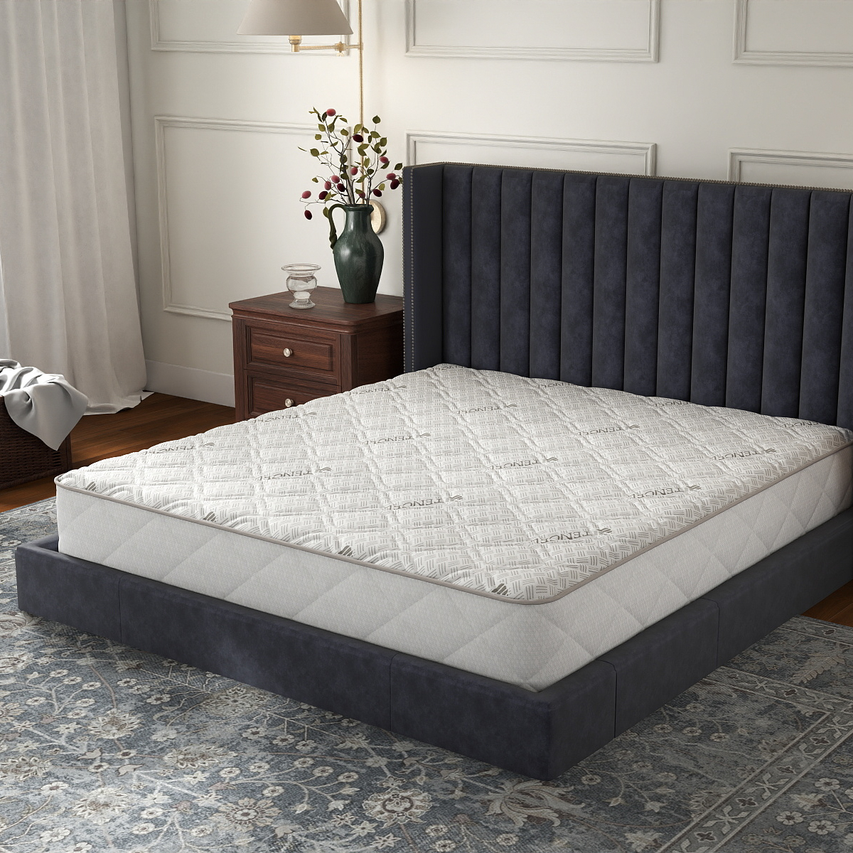 Lyocell Fiber Mattress Fabric – Soft & Sustainable Knit Ticking for Bedding