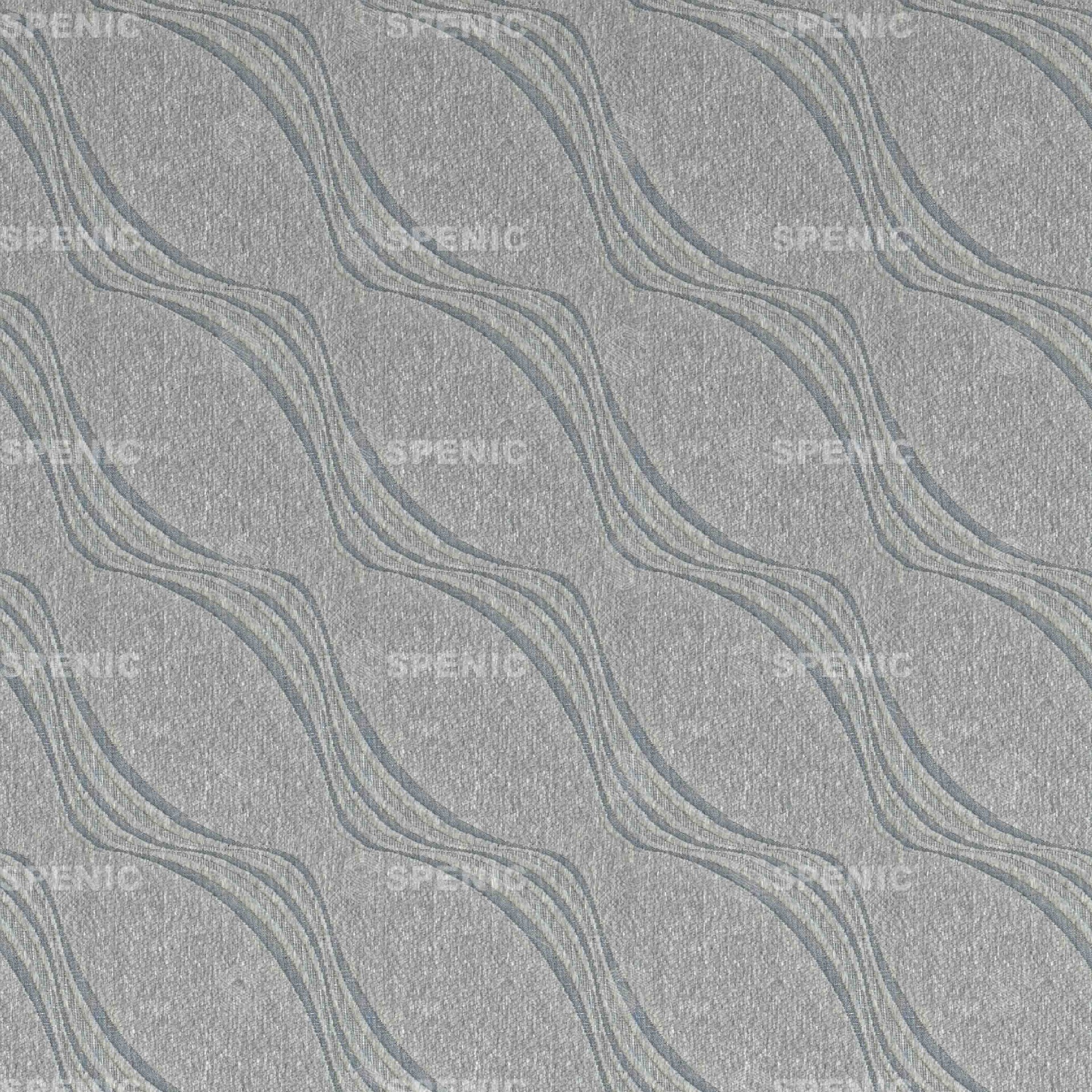 Light Grey Wavy Pattern Mattress Fabric – Soft, Durable & Modern Ticking Material