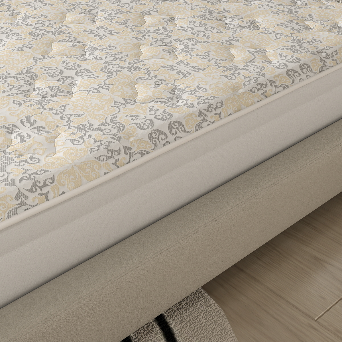 Jacquard Ticking Fabric for Mattress – Elegant Vintage Pattern Knit for Premium Covers