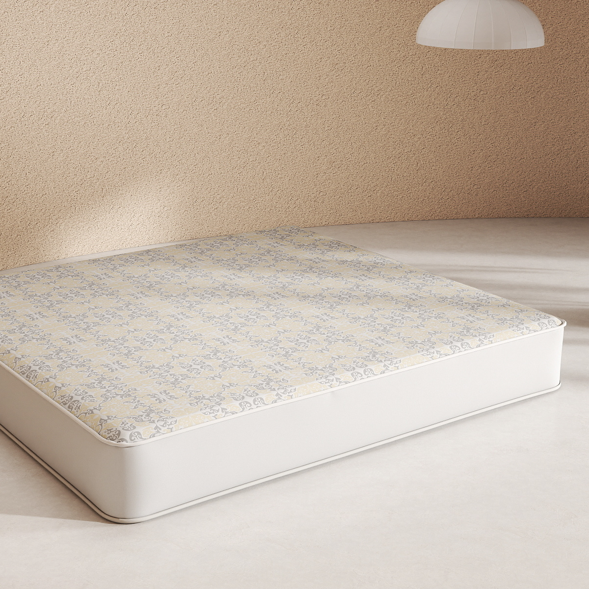 Jacquard Ticking Fabric for Mattress – Elegant Vintage Pattern Knit for Premium Covers